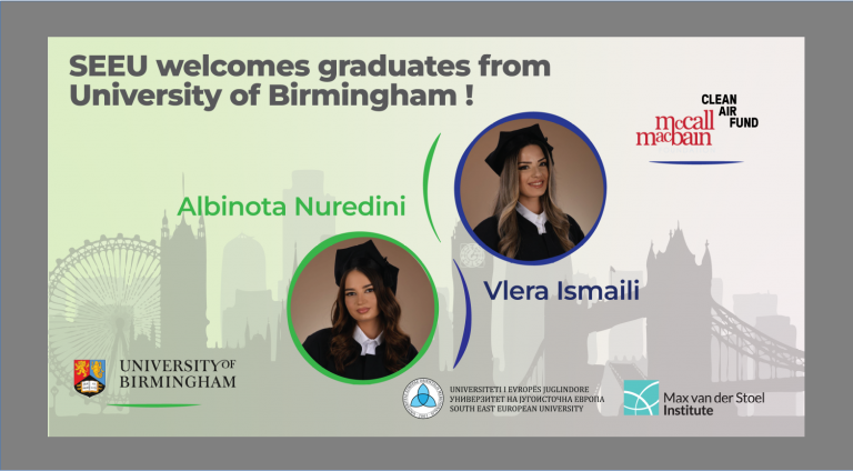 Read more about the article SEEU Welcomes Back Two New Graduates from University of Birmingham